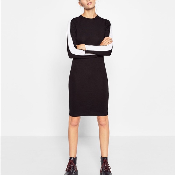 zara fitted dress
